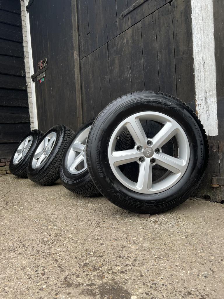 Audi Q5 Q7 Volkswagen touareg multivan velgen 5x112 et30 17”, Niet ingevuld, Gebruikt, Banden en Velgen, Niet ingevuld
