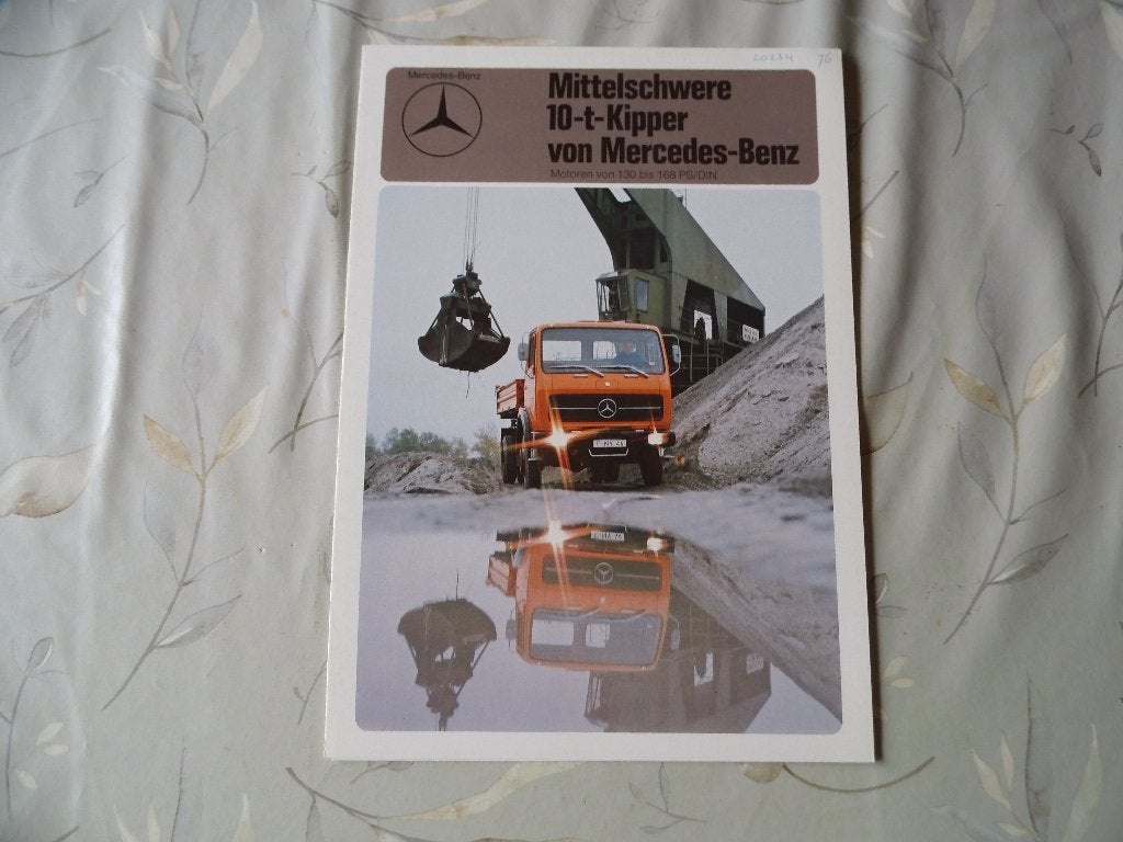 Mercedes Benz 10 ton kipper  1976, Verzenden, Zo goed als nieuw, Mercedes