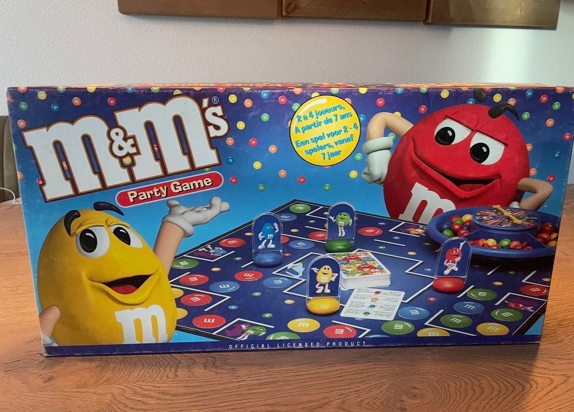 M&M's Party Game - Leuk bordspel voor het hele gezin, Drie of vier spelers, Ophalen of Verzenden, Zo goed als nieuw