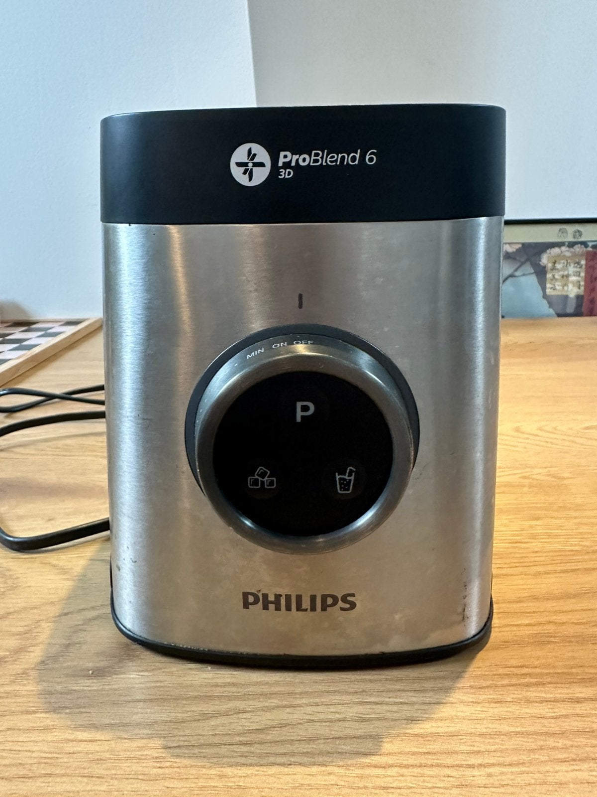 Philips Avance ProBlend 6 3D HR3652/00 motorblok/basis 1400W, Ophalen, Gebruikt