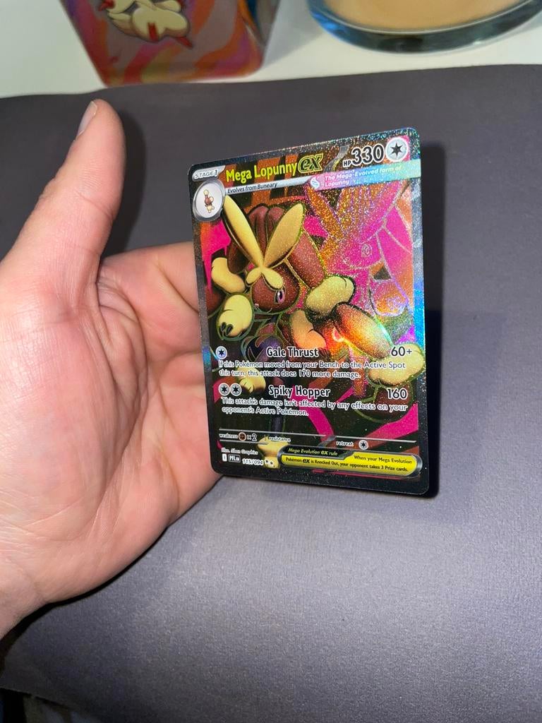 Pokemon - Mega Lopunny Ex 115/094, Hobby en Vrije tijd, Verzamelkaartspellen | Pokémon, Nieuw, Losse kaart, Foil, Ophalen of Verzenden