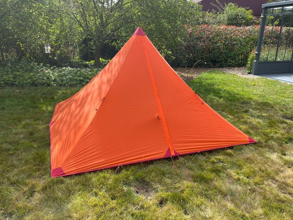 MSR Front Range tarp tent met extra stormlijnen, Caravans en Kamperen, Tenten, Ophalen of Verzenden, Zo goed als nieuw, Tot en met 4
