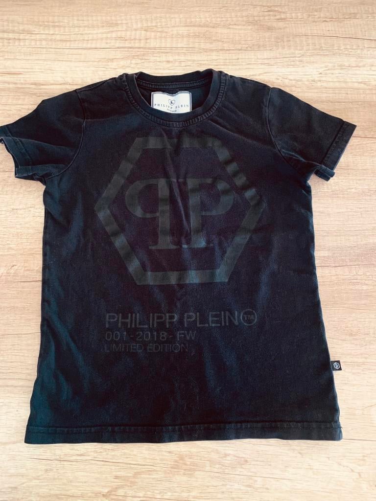 Philipp plein tshirt maat 6-7 in perfecte staat, Ophalen of Verzenden, Gebruikt, Jongen, Shirt of Longsleeve