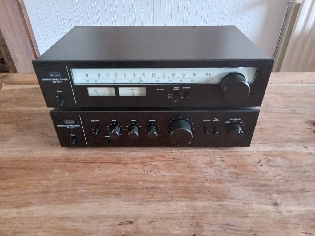 set Sansui au217 + tu217, Ophalen, Zo goed als nieuw, Stereo, Overige merken