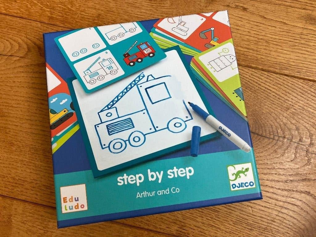 Djeco Step by Step teken spel, Ophalen of Verzenden, Nieuw