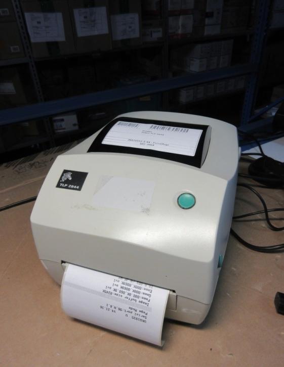 Zebra TLP2844 Thermo Transfer Label printer DT/TT, Computers en Software, Printers, Niet ingevuld, Gebruikt, Printer, Niet ingevuld