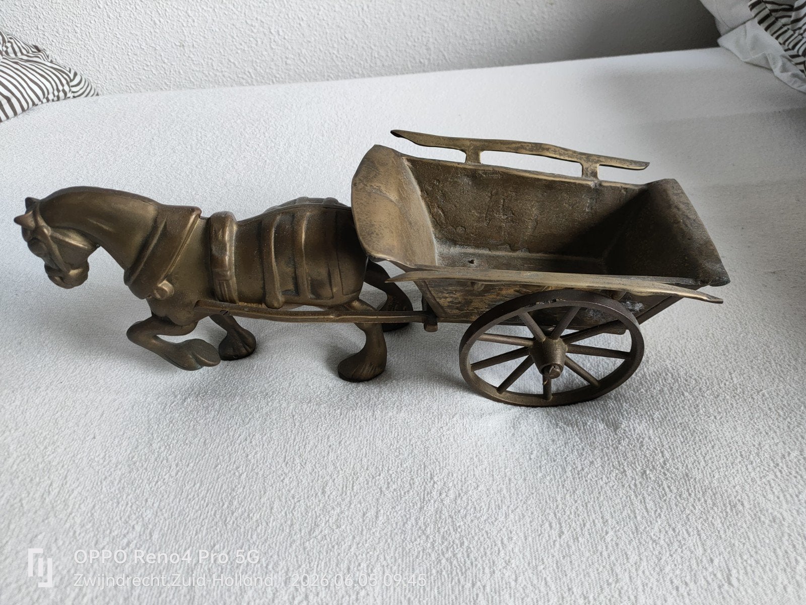 Paard en wagen Koper, Ophalen of Verzenden, Metaal