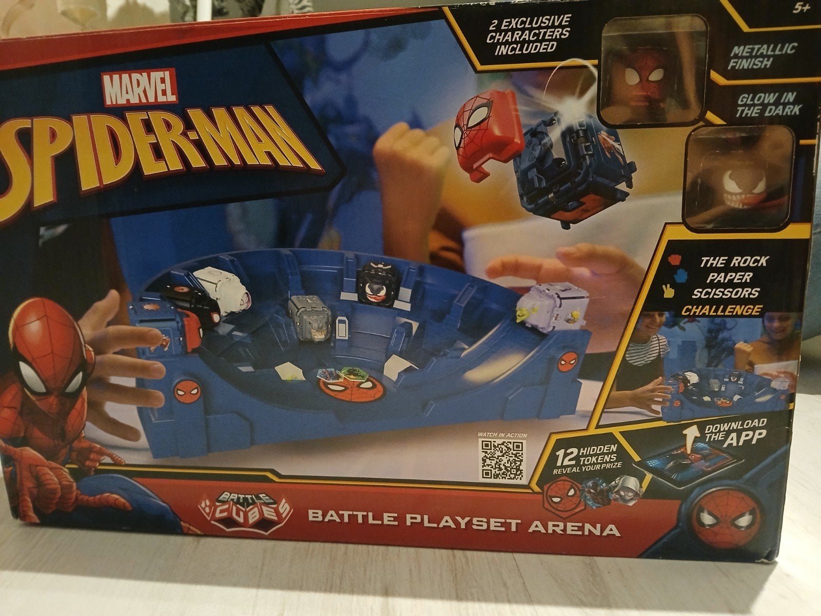Battle cubes spiderman, Ophalen, Zo goed als nieuw