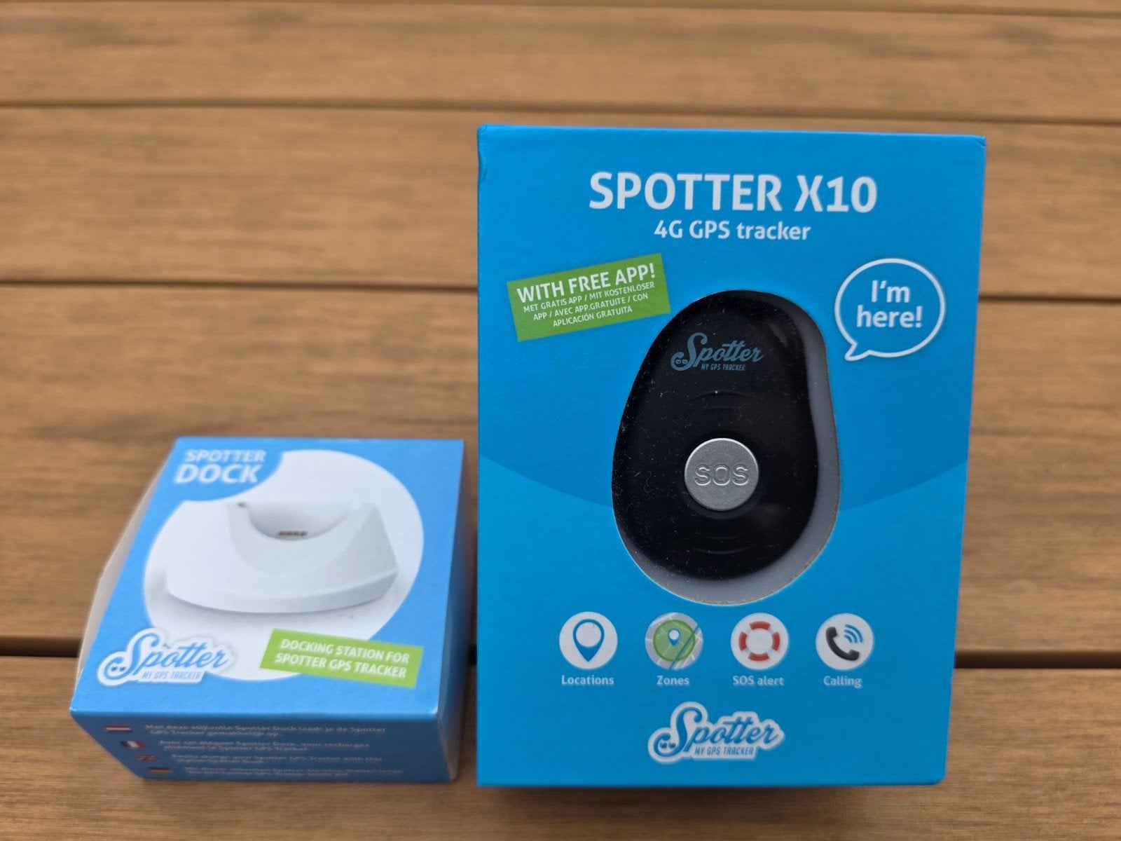 Spotter X10 4G GPS tracker met Spotter Dock, Ophalen of Verzenden, Nieuw, Overige typen, Universeel