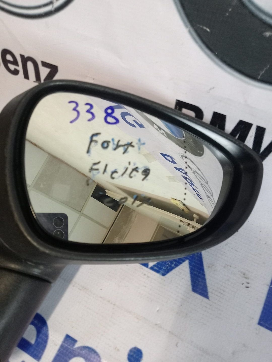 Buitenspiegel rechts van een Ford Fiesta, Gebruikt, -, -, Ophalen of Verzenden