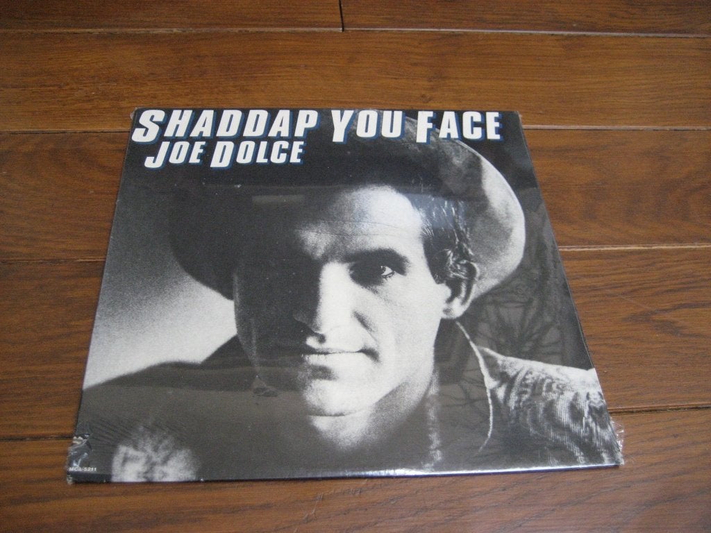 80s joe dolce shaddap your face lp nieuw, Ophalen of Verzenden, Nieuw in verpakking, 12 inch, LP