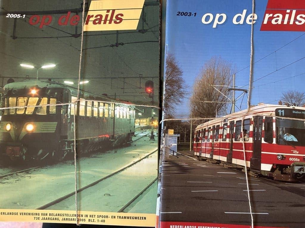 tijdschrift Op de rails, Ophalen of Verzenden, Zo goed als nieuw, Overige soorten, Boek of Tijdschrift