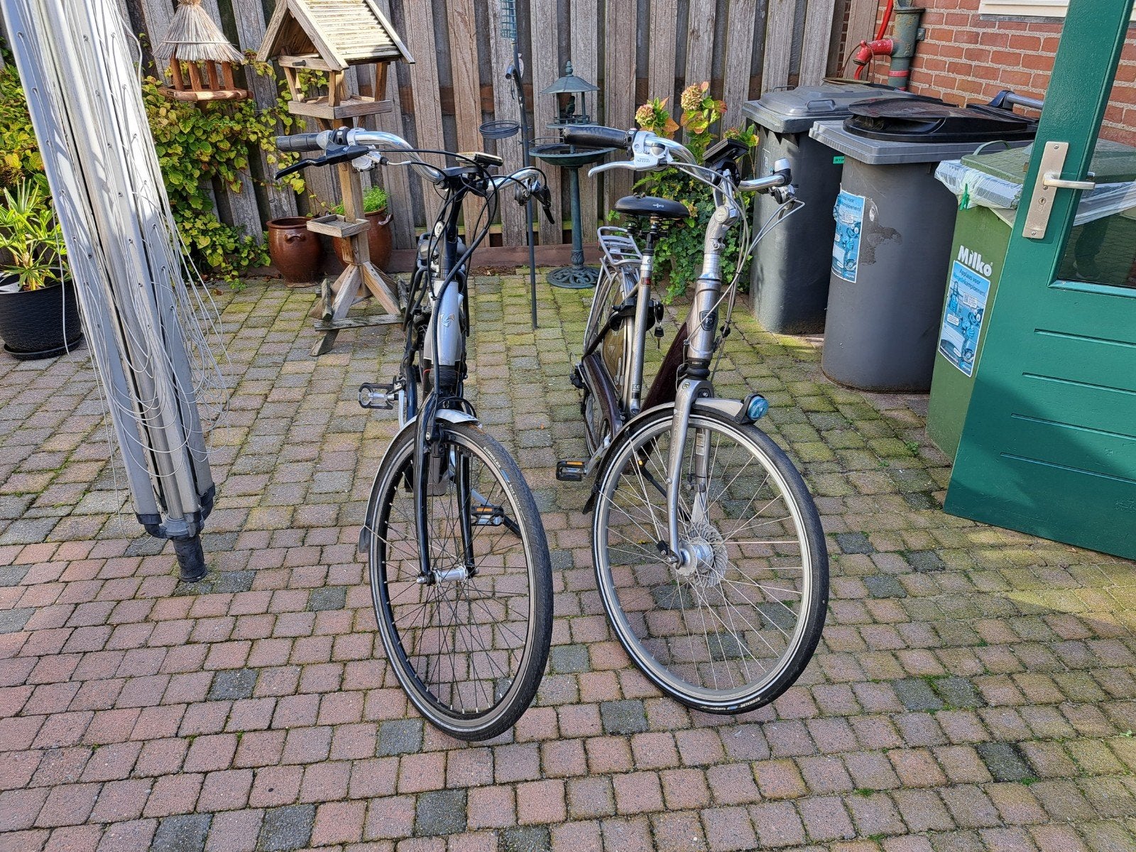 2 electrische damesfietsen in 1 koop., Fietsen en Brommers, 51 tot 55 cm, Ophalen, Gebruikt, Sparta