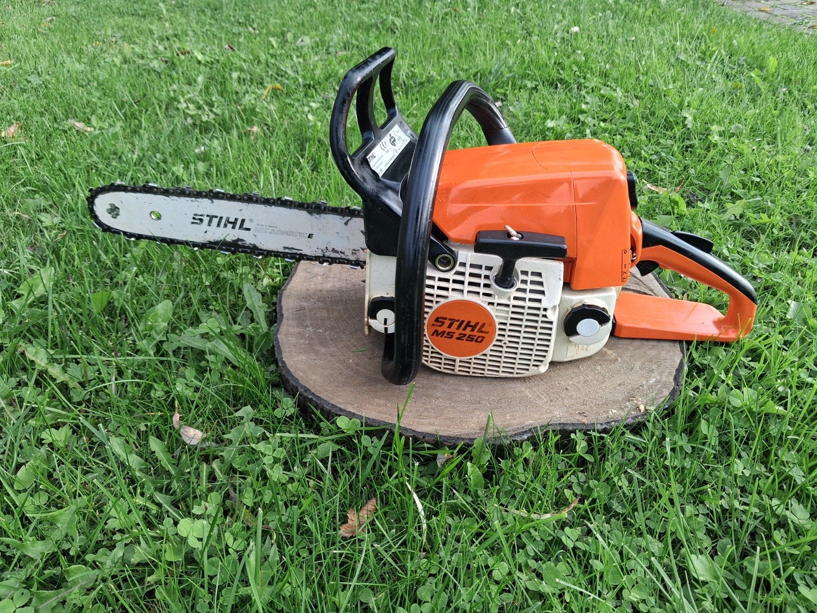Stihl MS 250 Kettingzaag motorzaag Krachtig en Betrouwbaar, Ophalen of Verzenden, Gebruikt, 30 t/m 39 mm, Stihl