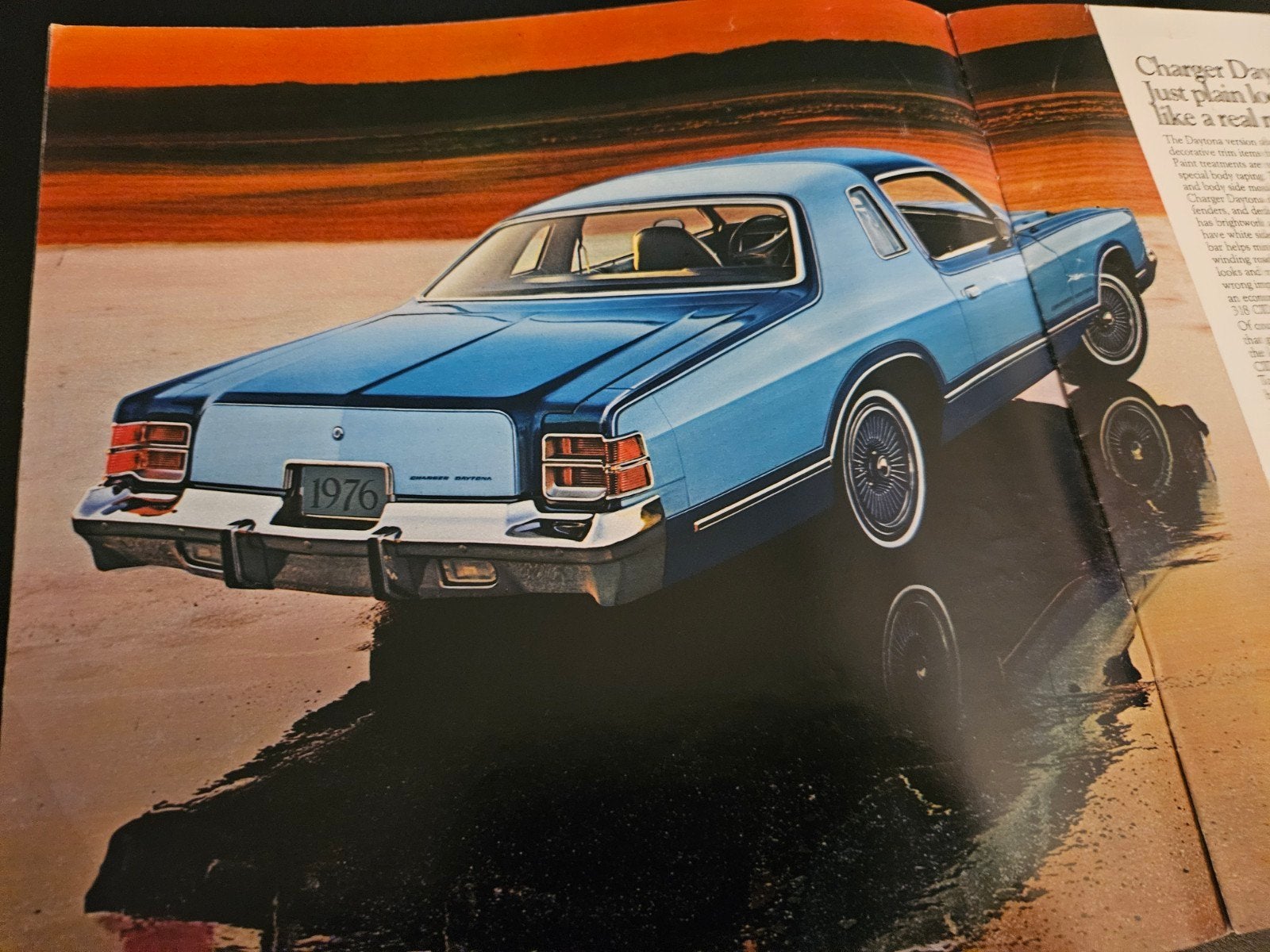 Brochure Dodge Charger 1976 USA, Ophalen of Verzenden, Zo goed als nieuw, Overige merken