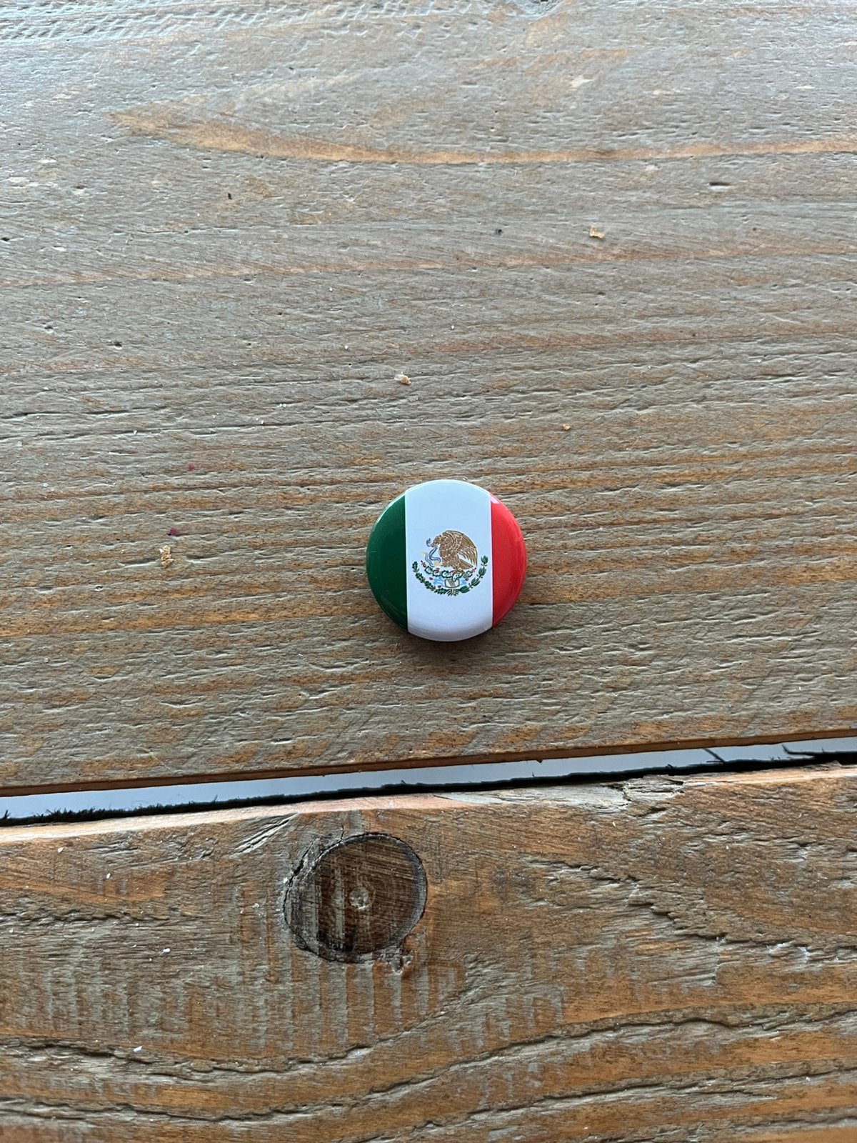 Mexico button/pin, Verzamelen, Ophalen of Verzenden, Zo goed als nieuw, Stad of Land, Button