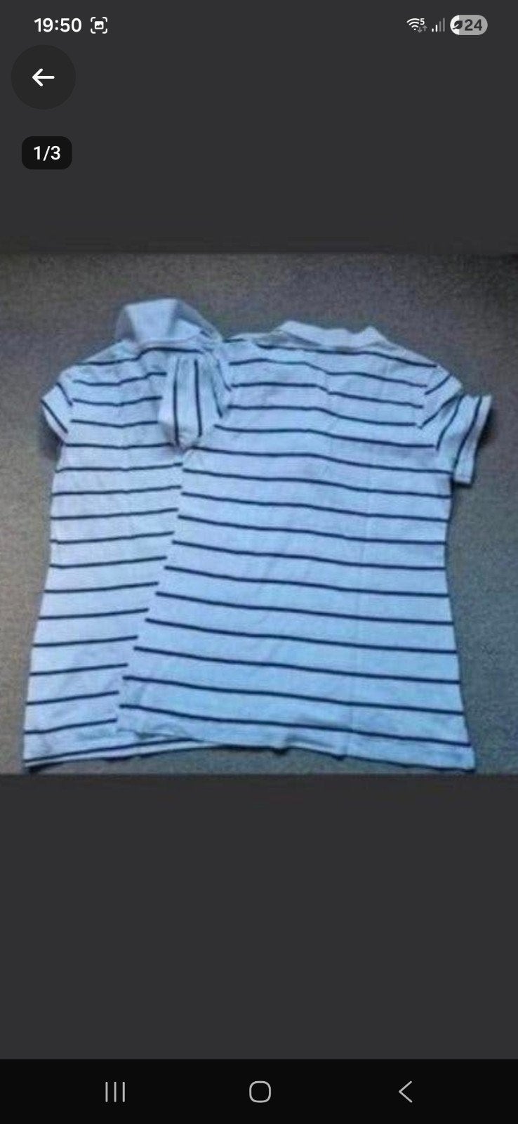 katoene polo's, Blauw, Ophalen of Verzenden, Korte mouw, Maat 36 (S)