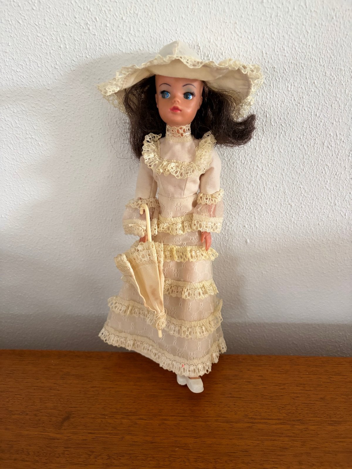 Vintage Pedigree Sindy Pop Jaren '70 met Jurk en Accessoires, Verzamelen, Ophalen of Verzenden, Gebruikt, Fashion Doll