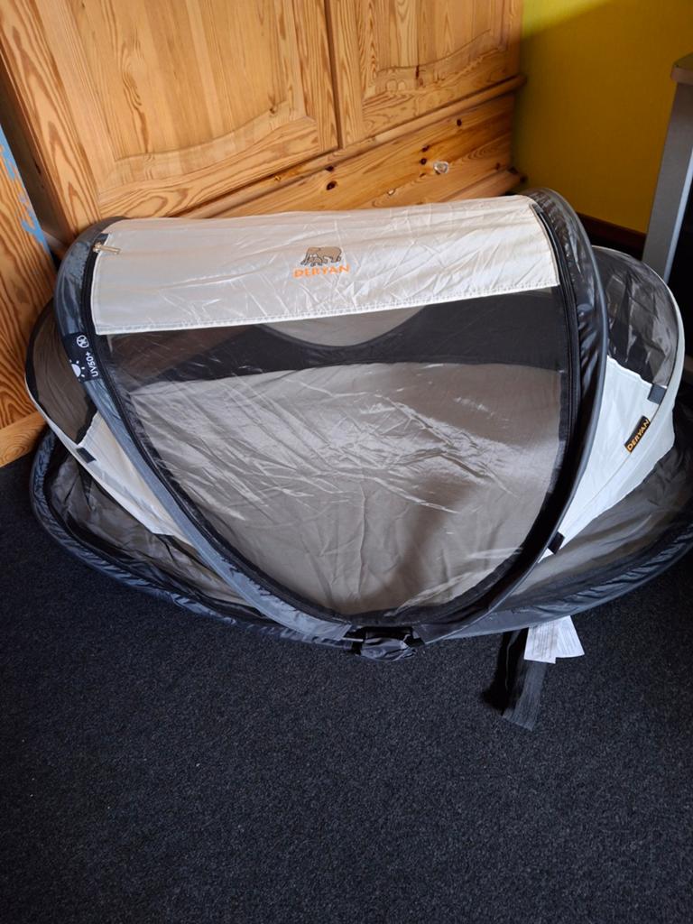 Deryan baby  Reisbedje - Lichtgewicht en Compact, Kinderen en Baby's, Babywiegjes en Ledikanten, Ophalen, Zo goed als nieuw, Reisbedje