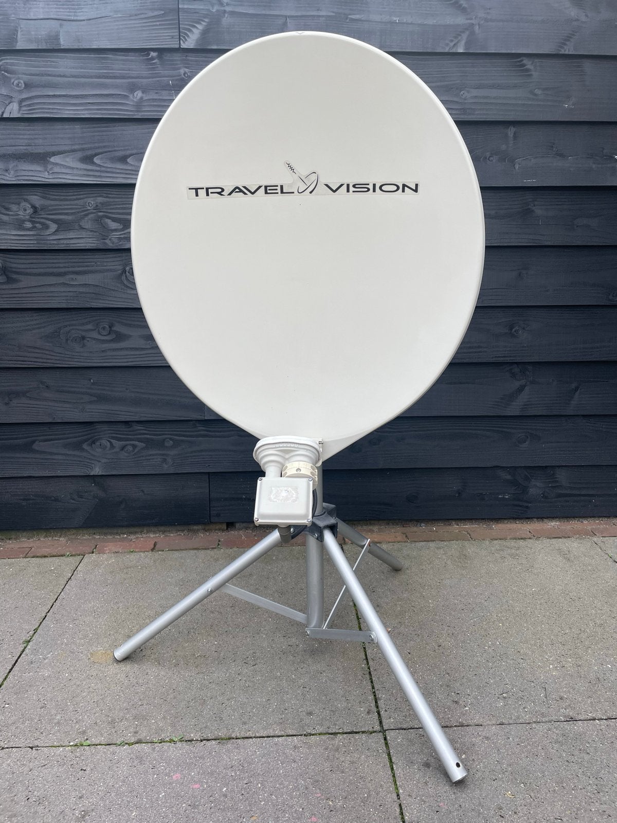 Travel Vision R6 schotel + LNB + statief – onderdelen, Ophalen, Gebruikt, (Schotel)antenne, Overige merken