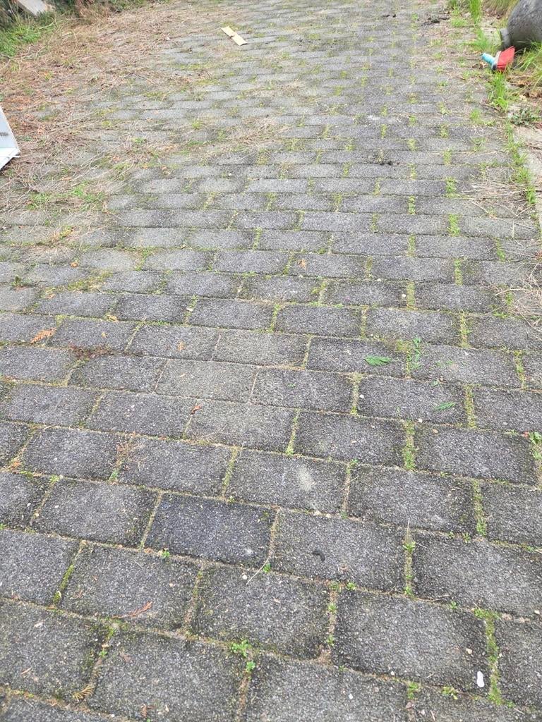 Tuintegels, Tuin en Terras, Ophalen, Gebruikt, Beton, Terrastegels