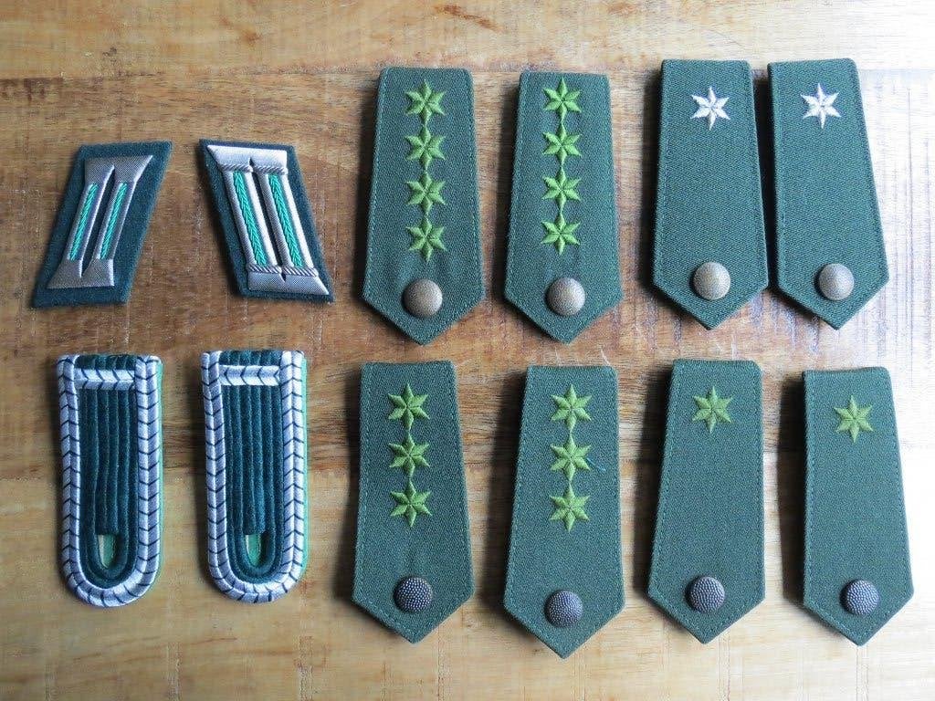 Duitse epauletten, Verzamelen, Ophalen of Verzenden, Landmacht, Duitsland, Embleem of Badge