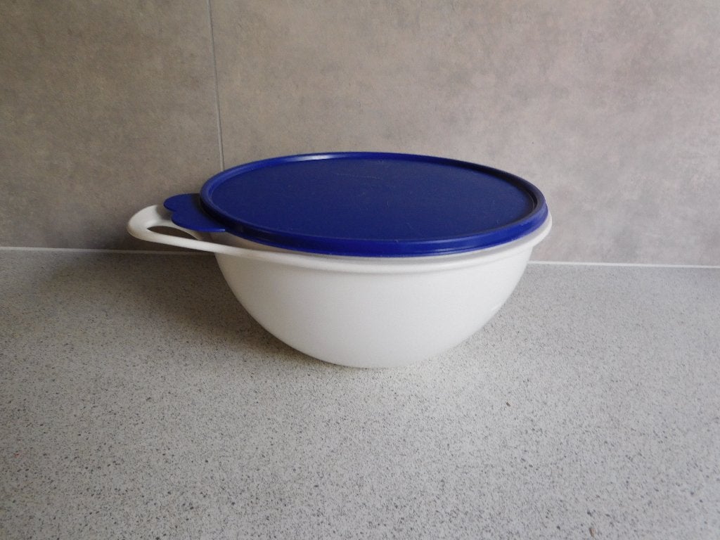 Tupperware Mixerkom 2,75Ltr. Wit Kobalt, Wit, Overige typen, 2750 ml, Ophalen of Verzenden