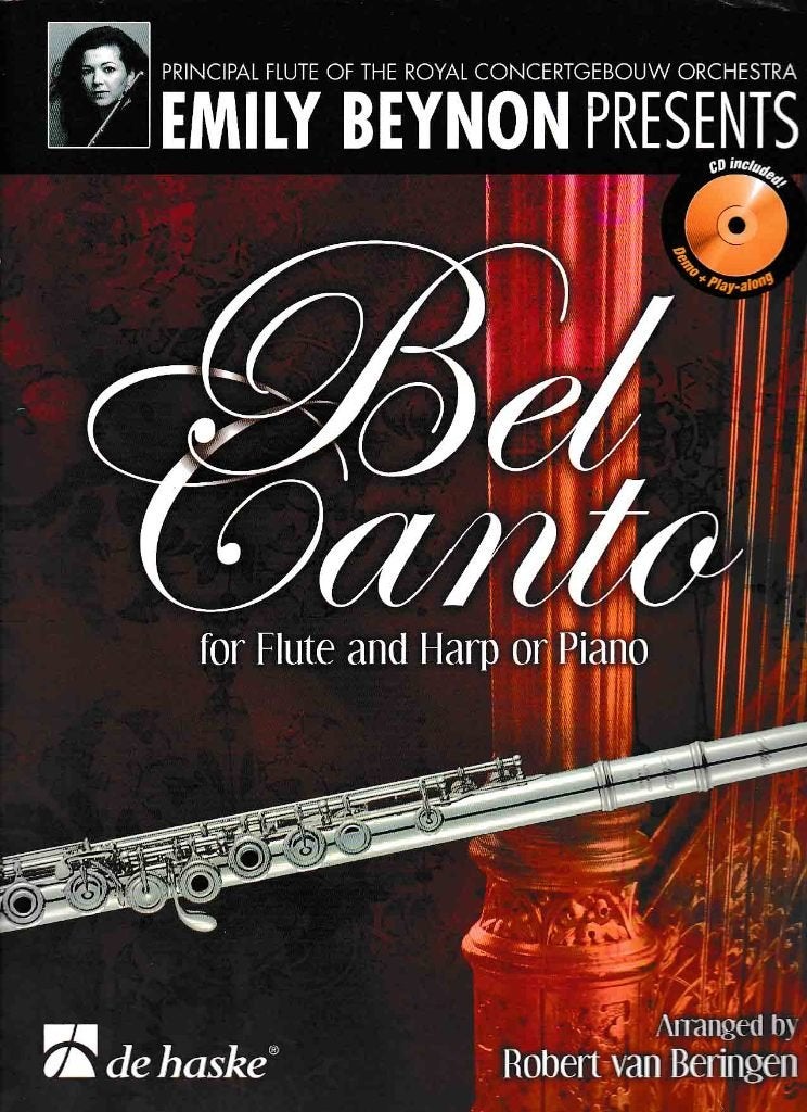 Bel Cante met CD Flute harp piano met Cd ( 928 ), Muziek en Instrumenten, Bladmuziek, Verzenden, Gebruikt, Artiest of Componist