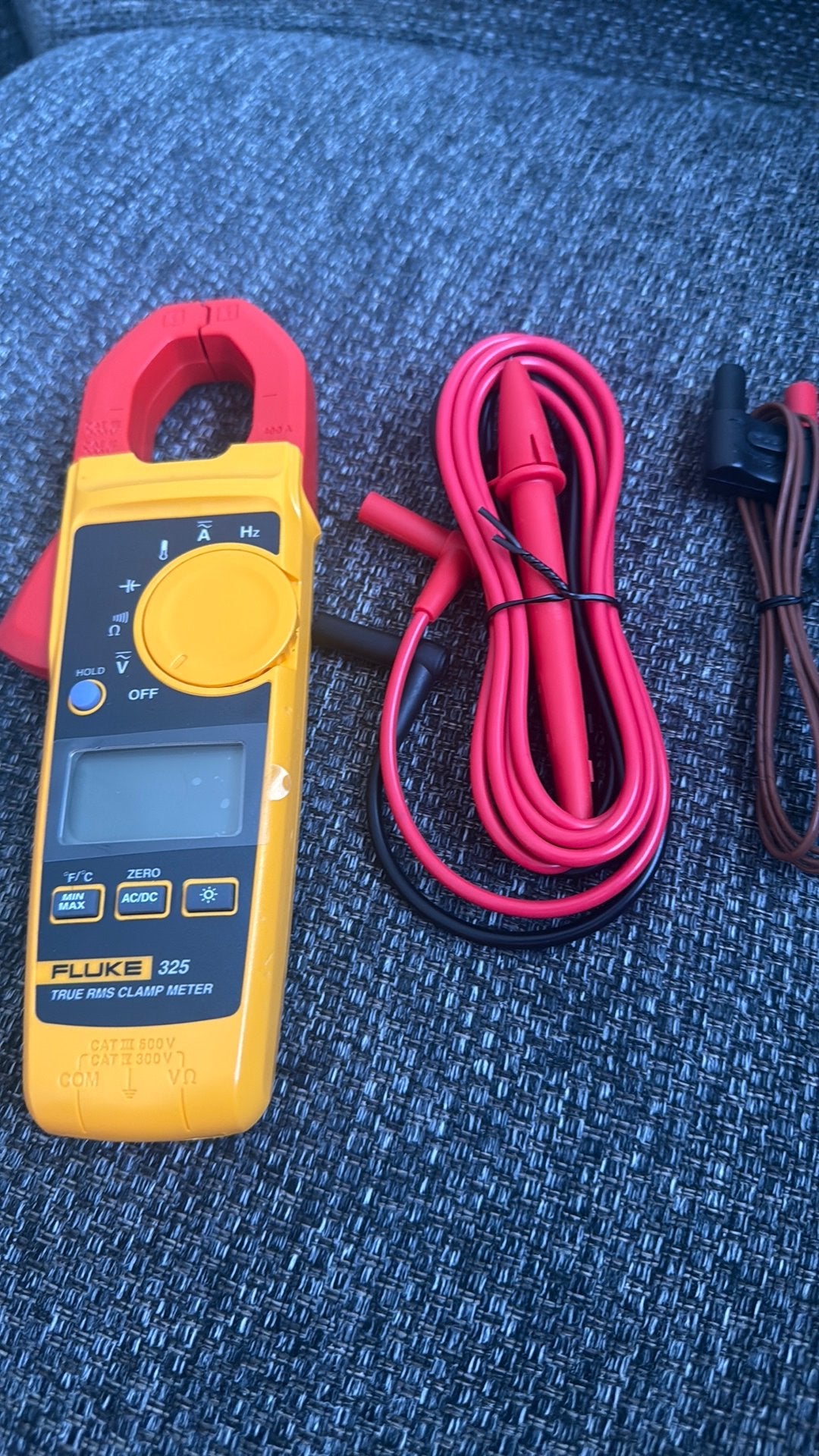 Fluke 325 True-RMS Stroomtang met temperatuurmeting, Ophalen of Verzenden, Nieuw, Multimeter