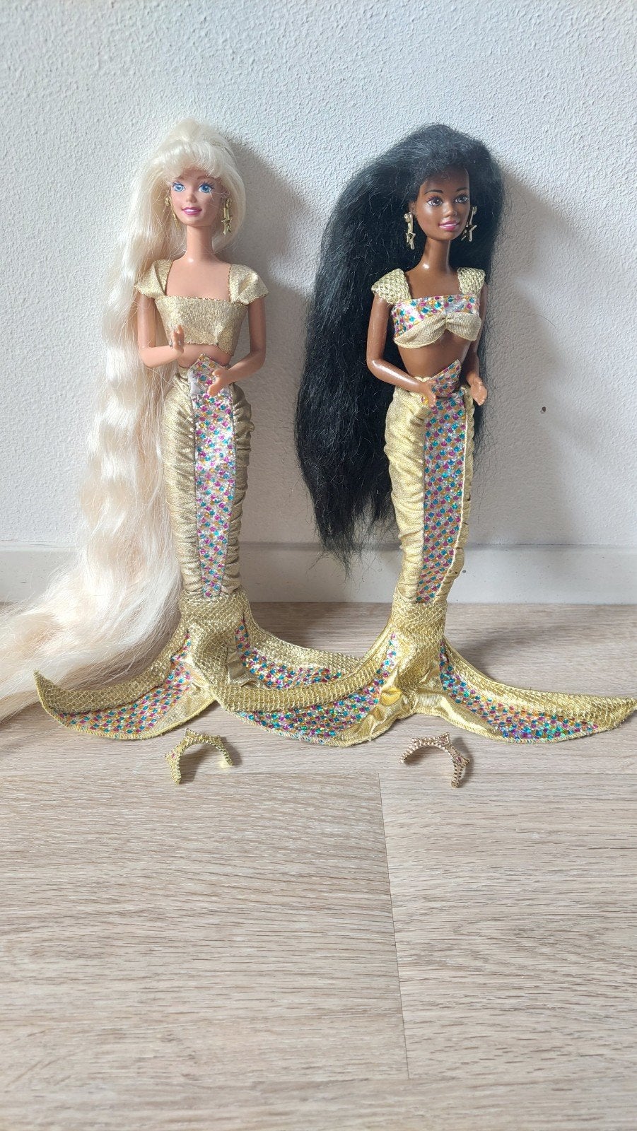 Barbie Jewel Mermaid Poppen (2 stuks), Ophalen of Verzenden, Pop