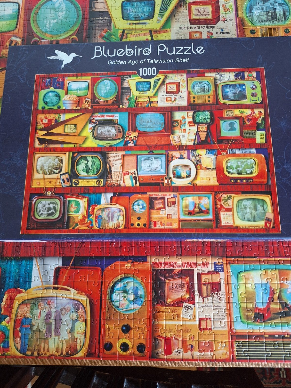 Puzzel van 1000 stukjes., Ophalen, 500 t/m 1500 stukjes, Zo goed als nieuw