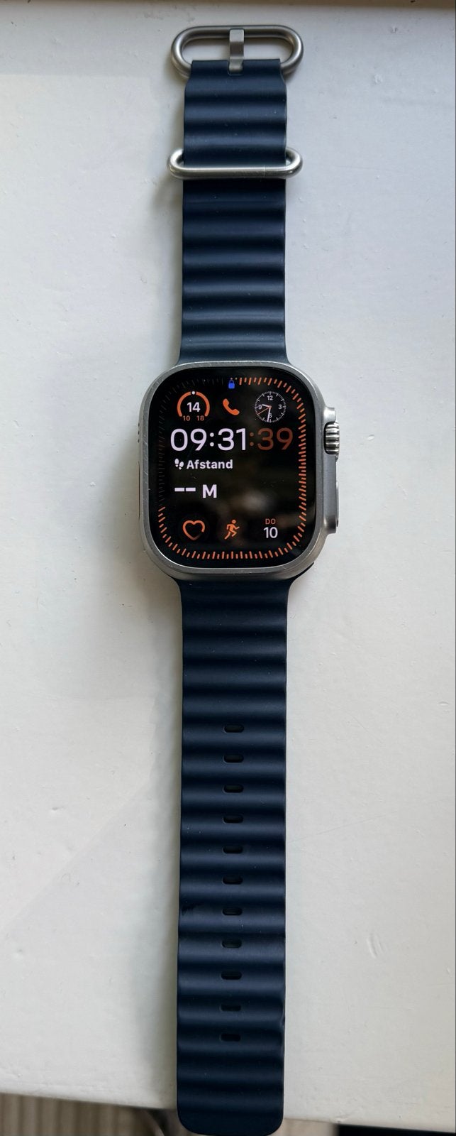 Apple Watch Ultra 2 - Zo goed als nieuw, Afstand, Zwart, IOS, Ophalen of Verzenden