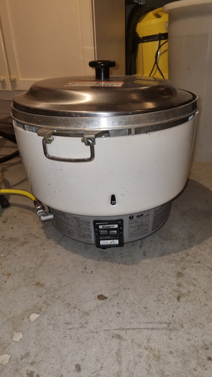 2x Rinnai Japanse rijstkoker op gas - 10 Liter, Witgoed en Apparatuur, Rijstkokers, Ophalen, Gebruikt