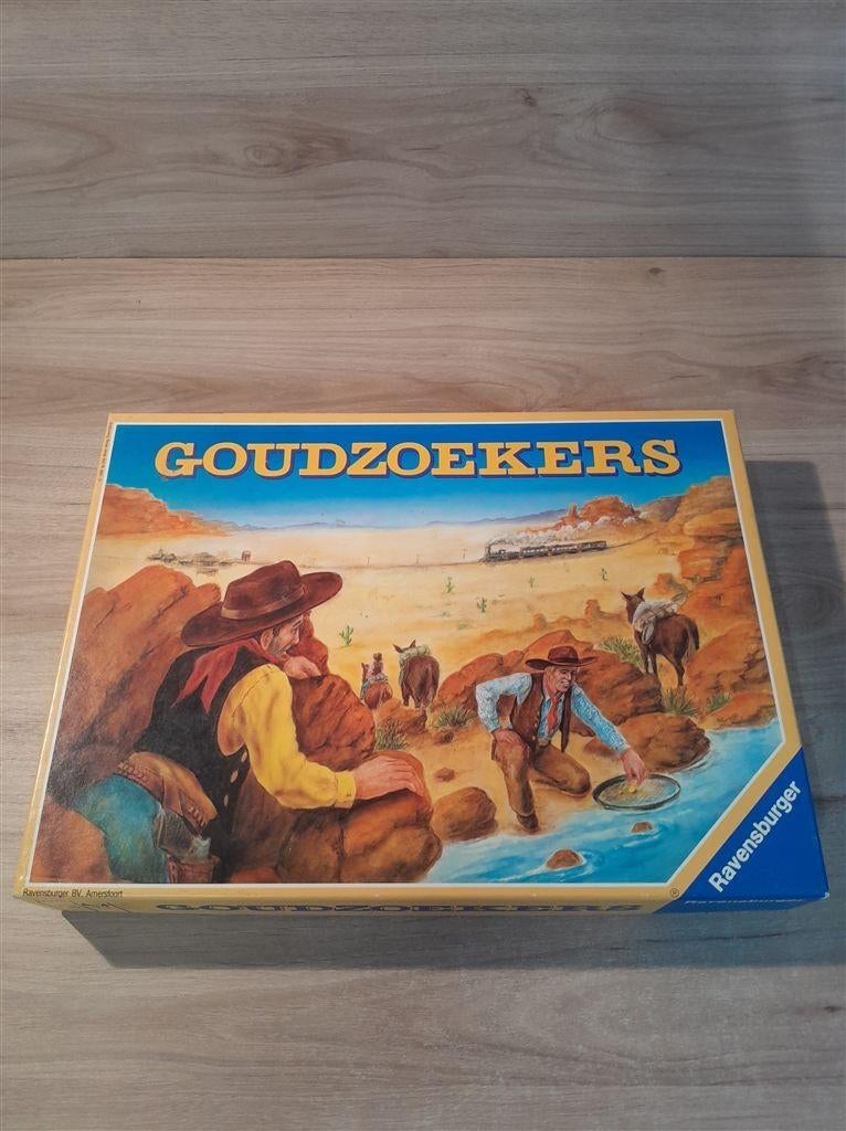 Goudzoekers - s6096, Hobby en Vrije tijd, Gezelschapsspellen | Bordspellen, Verzenden, Zo goed als nieuw