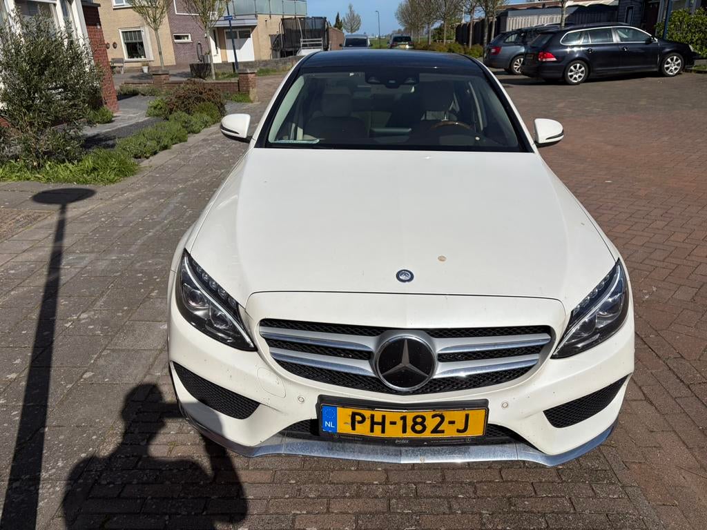 Mercedes-Benz C-Klasse C300 245pk 7G-TRONIC 2016 Wit, 1800 kg, Beige, 4 cilinders, Wit
