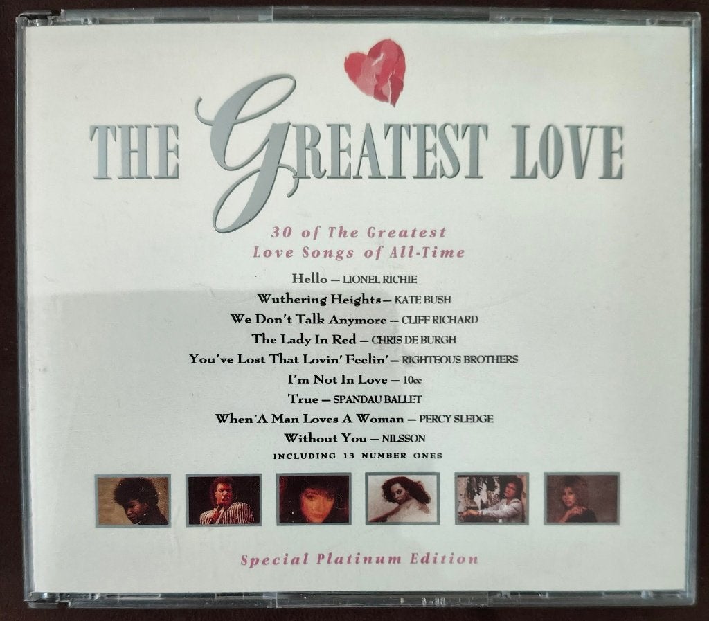 2CD The Greatest Love, Ophalen of Verzenden, Zo goed als nieuw, Overige genres