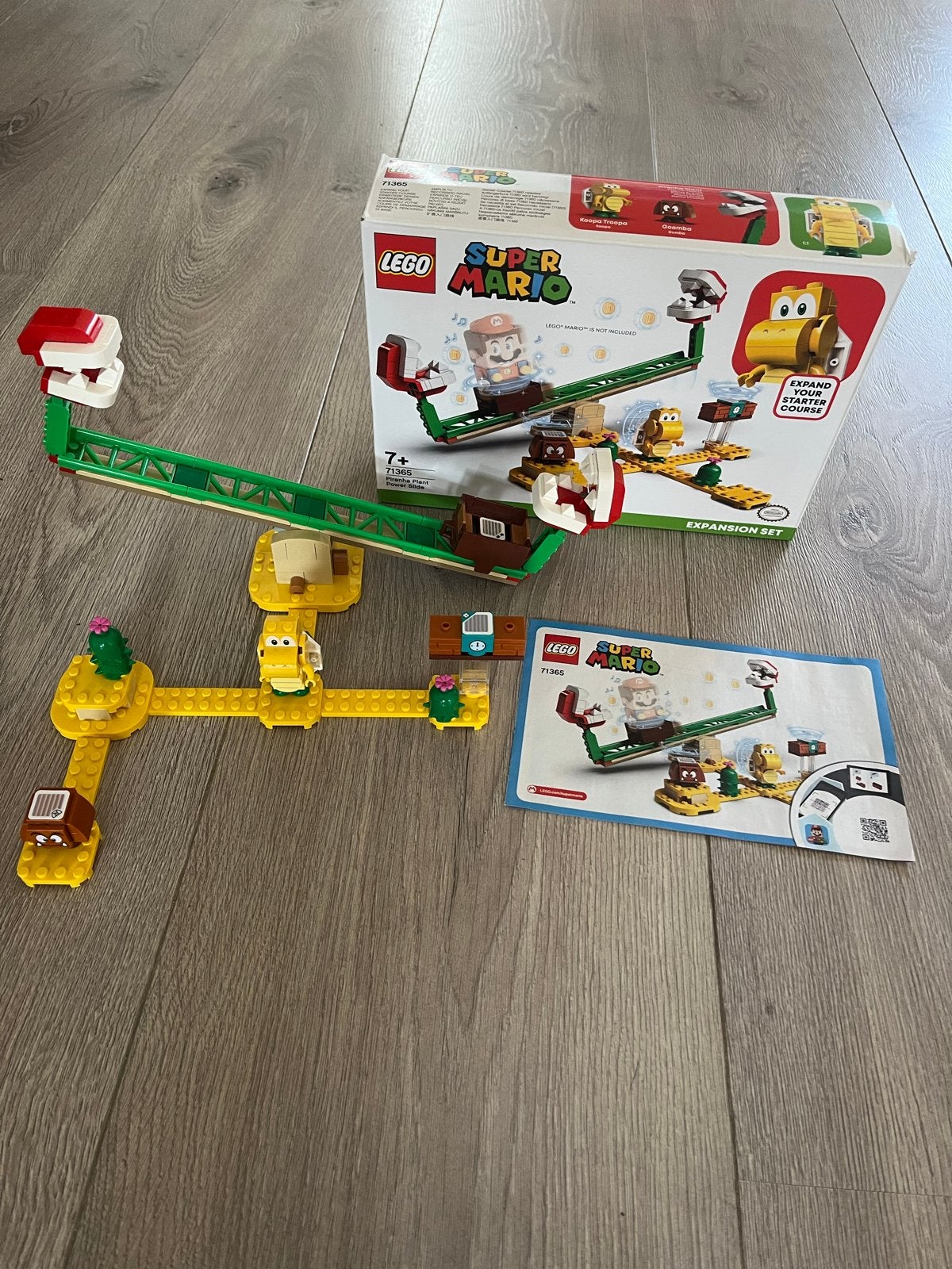 LEGO Super Mario 71365 Piranha Plant Power Slide, Lego, Ophalen of Verzenden, Zo goed als nieuw, Compleet