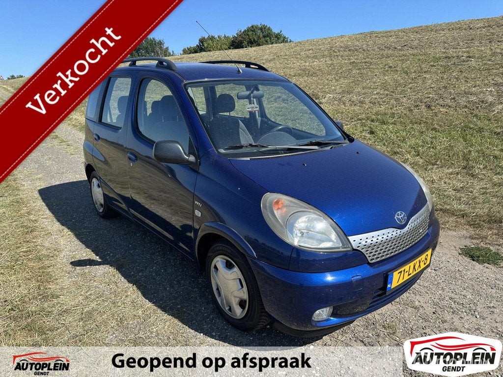 Toyota Yaris Verso 1.3-16V VVT-i Sol AUTOMAAT IJskoude AIRCO, Auto's, Toyota, 1299 cc, 86 pk, 4 cilinders, Blauw
