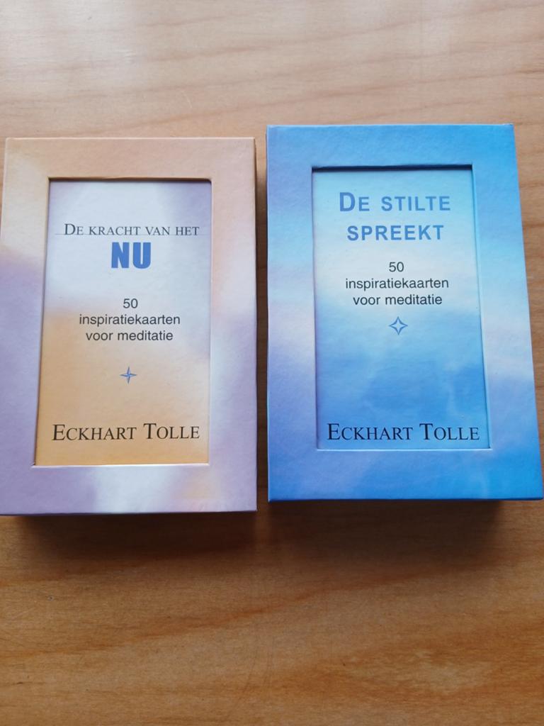 Eckhart Tolle Inspiratiekaarten - Zeer Goede Staat, Ophalen of Verzenden, Zo goed als nieuw, Spiritualiteit algemeen, Overige typen