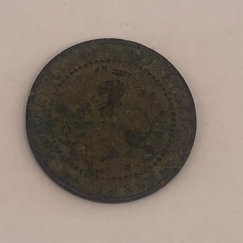 Oude Nederlandse 1 cent 1880, Ophalen of Verzenden, Koning Willem III, 1 cent, Losse munt