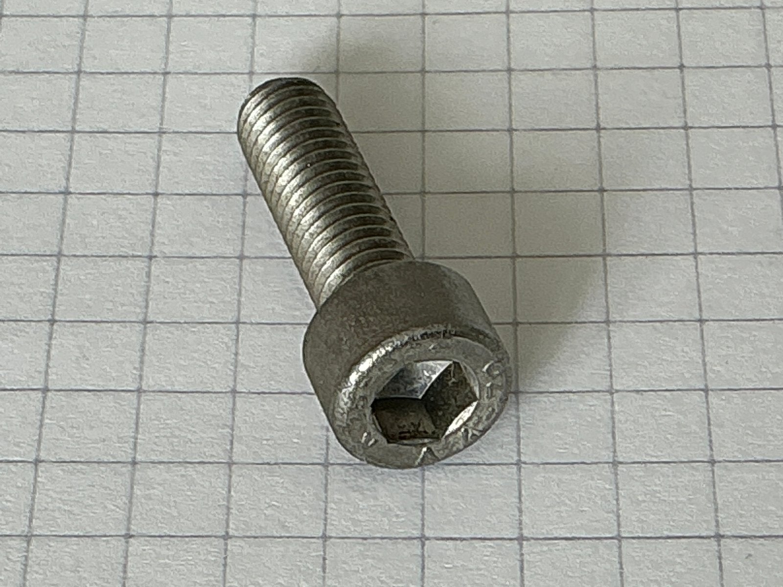 Apparaatschroef  Inbus M6 x 20mm RVS A4 70, Ophalen of Verzenden, NA, NA, NA
