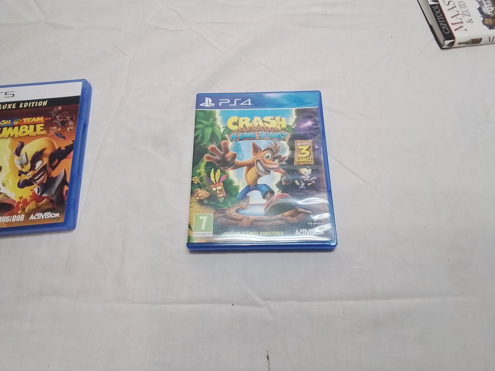Crash Bandicoot N. Sane Trilogy PS4 - Zo goed als nieuw, Spelcomputers en Games, Games | Sony PlayStation 4, 1 speler, Ophalen of Verzenden