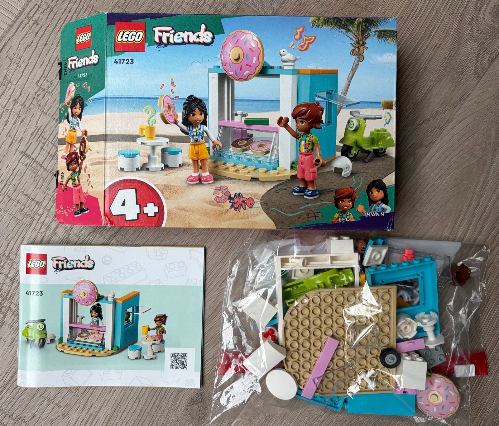 Lego Friends 41723 Donutwinkel - Inclusief instructieboekje, Gebruikt, Lego, Friends, Ophalen of Verzenden