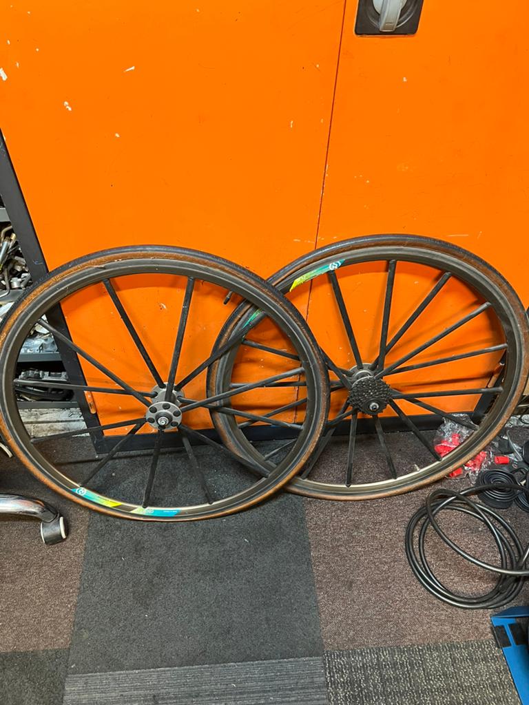 Giant ext pro wielen, Fietsen en Brommers, Fietsonderdelen, Gebruikt, ., Ophalen of Verzenden, .