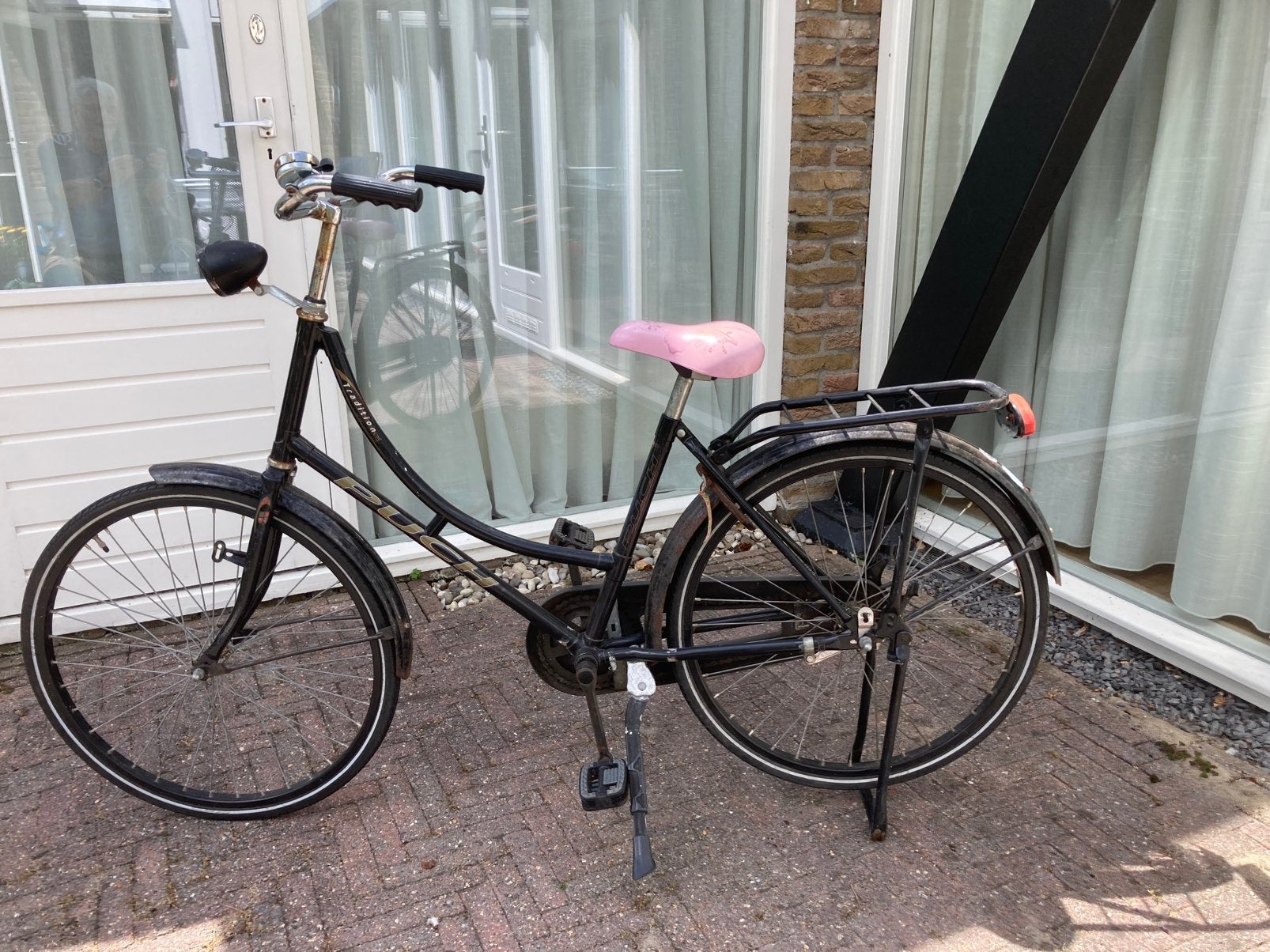 Kinderfiets te koop, Ophalen, Gebruikt, Terugtraprem, 20 inch of meer