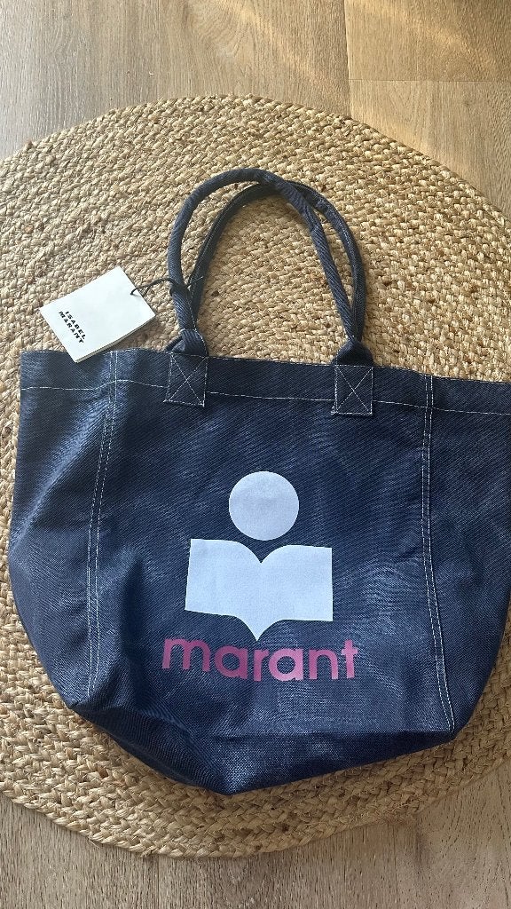 NIEUWE tas Isabel Marant shopper Yenky, Ophalen of Verzenden, Nieuw, Blauw, Shopper