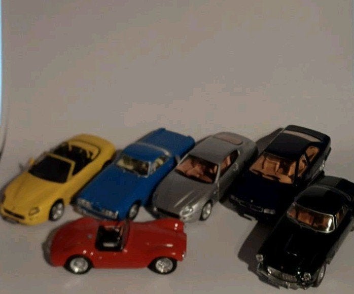 Grani & Partners 6x Maserati 1:43 Modelauto's, Verzenden, Gebruikt
