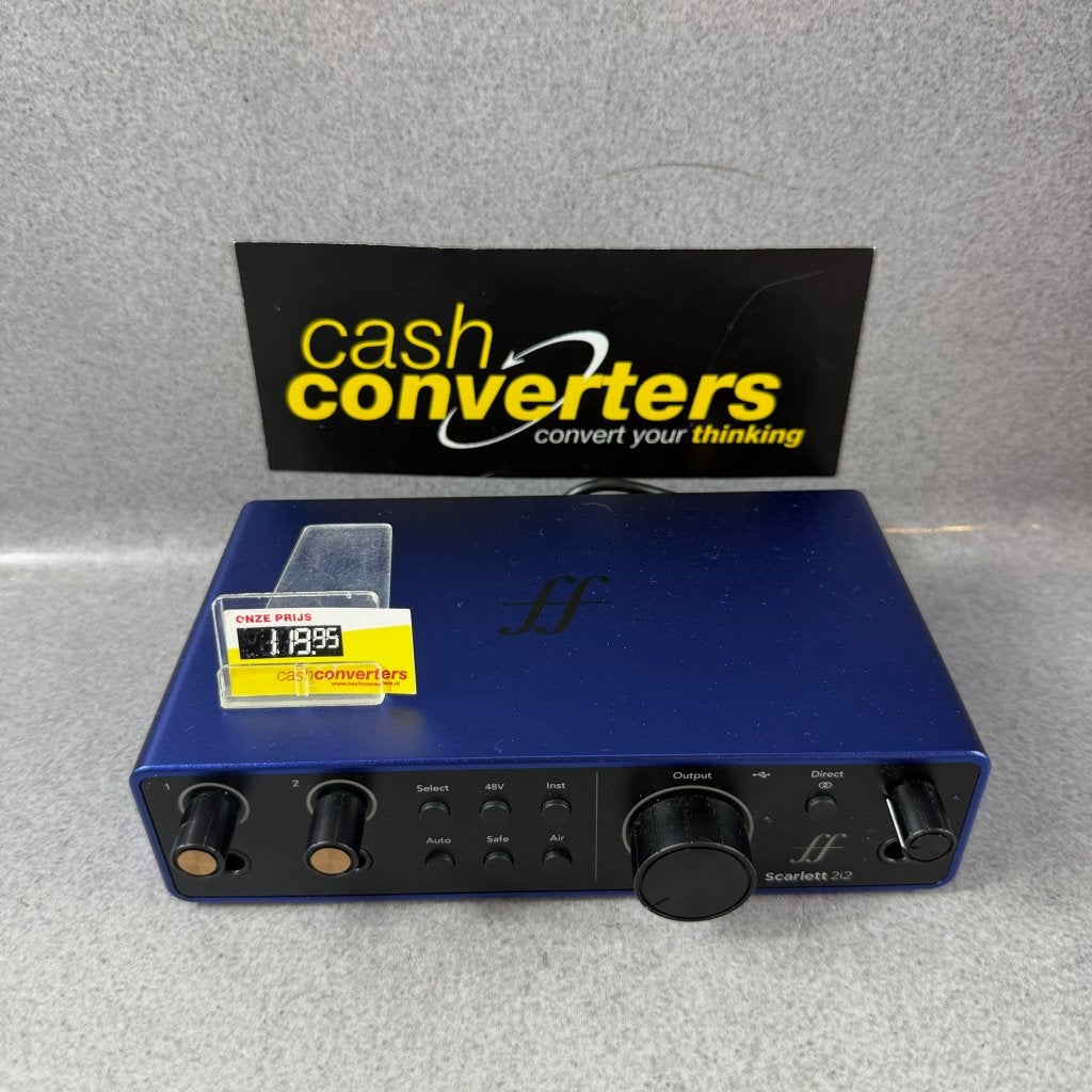 Focusrite Scarlett 2i2 audio interface | 4th gen | 415152, Ophalen of Verzenden, Gebruikt, Minder dan 5 kanalen