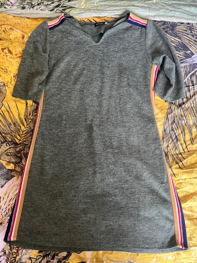 Groene jurk, Kleding | Dames, Ophalen of Verzenden, Gedragen, Maat 46/48 (XL) of groter, Groen