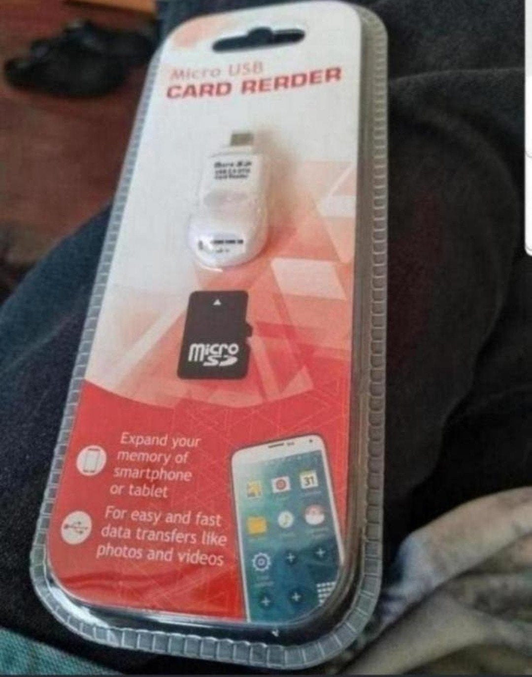 Sd Kaartlezer 2.0 micro usb bieden, Ophalen of Verzenden, Nieuw